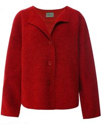 Oska Lienda Virgin Wool Jacket - Red