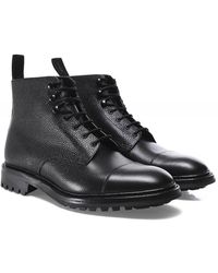 loake black boots