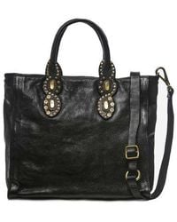 Campomaggi - Leather Studded Shopper Bag - Lyst