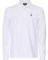 Psycho Bunny - Long Sleeve Classic Polo Shirt - Lyst