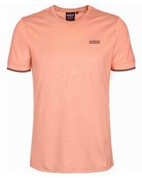 Barbour - Tipped Cuff Philip T-shirt - Lyst