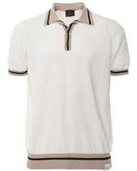 Peuterey - Knitted Rolle Polo Shirt - Lyst