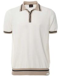 Peuterey - Knitted Rolle Polo Shirt - Lyst
