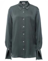 Anine Bing - Monica Silk Shirt - Lyst