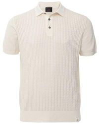 Peuterey - Knitted Stem Polo Shirt - Lyst