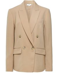 Vince Double Breasted Blazer - Neutre