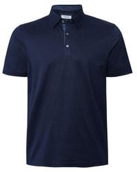 Gran Sasso - Contrast Trim Pique Polo Shirt - Lyst