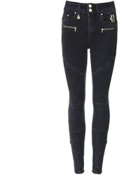 Holland Cooper - Skinny Biker Jeans - Lyst