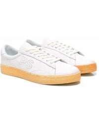 Paul Smith Leather Fortune Sneakers - White