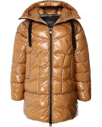 Geox Emalise Padded Parka - Brown