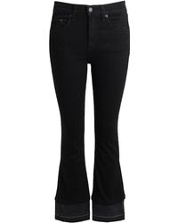 rag and bone cropped flare jeans