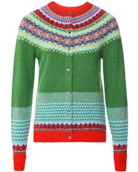 Eribé Eribe Alpine Wool Cardigan - Green