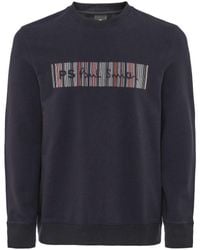 Paul Smith - Embroidered Stripe Sweatshirt - Lyst