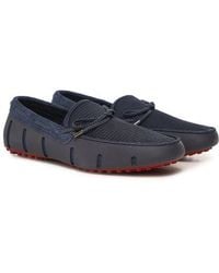 Swims - Braided Lace Driver Loafers - Lyst