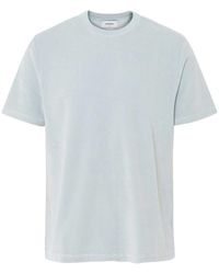 Unfeigned - Basic Velour T-shirt - Lyst