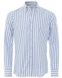 Stenströms - Slimline Striped Shirt - Lyst