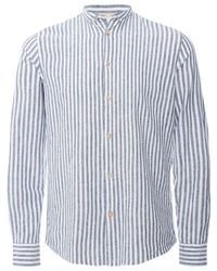 Sseinse - Linen Cotton Striped Shirt - Lyst