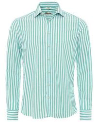 Stenströms - Linen Striped Shirt - Lyst