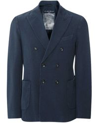 Circolo 1901 - Slim Fit Db Oxford Blazer - Lyst