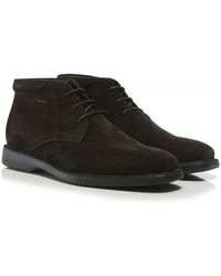 geox waterproof suede chukka boots