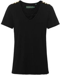 Holland Cooper - Relax Fit V-neck T-shirt - Lyst