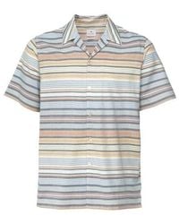 Paul Smith - Short Sleeve Striped Shirt - Lyst