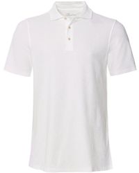 Stenströms 440048 2484 Towelling Polo - White