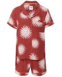 Chelsea Peers - Bohemian Sun Print Short Pyjamas - Lyst