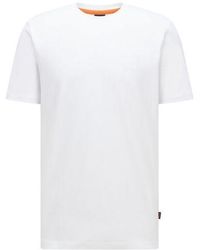 BOSS - Relaxed Fit Tales Ss T Shirt - Lyst