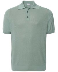 Pal Zileri - Silk Cotton Knitted Polo Shirt - Lyst