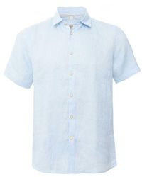 Sseinse - Linen Short Sleeve Shirt - Lyst