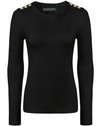 Holland Cooper - Long Sleeve Crew Neck Tee - Lyst