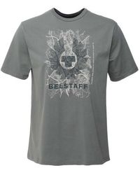 Belstaff - Map Graphic T-shirt - Lyst