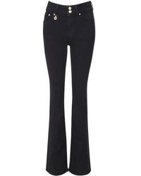 Holland Cooper - High-rise Flared Jeans - Lyst
