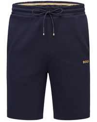 BOSS by HUGO BOSS Regular Fit Headlo1 Shorts - Blue