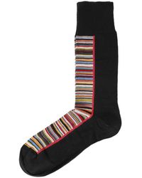 Paul Smith - Half Signature Stripe Socks - Lyst