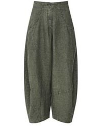 Oska - Pure Linen Wide-leg Trousers - Lyst