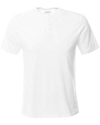 Sseinse - Short Sleeve Henley T-shirt - Lyst