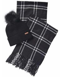 Barbour - Mallory Beanie & Scarf Gift Set - Lyst