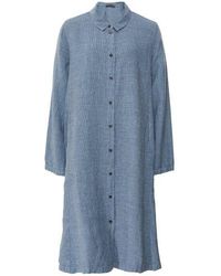 Oska - Linen Shirt Dress - Lyst