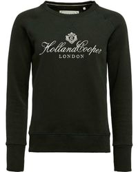 Holland Cooper - Script Crew Sweatshirt - Lyst