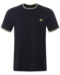 Fred Perry - Twin Tipped T-shirt - Lyst