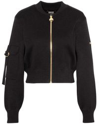 Barbour - Knitted Priya Bomber Jacket - Lyst