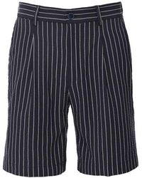 Sseinse - Cotton Striped Shorts - Lyst