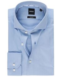 BOSS - Regular Fit H-joe-spread Shirt - Lyst