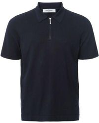 Gran Sasso - Zip Tennis Polo Shirt - Lyst