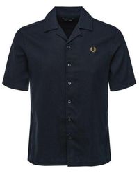 Fred Perry - Short Sleeve Pique Shirt - Lyst