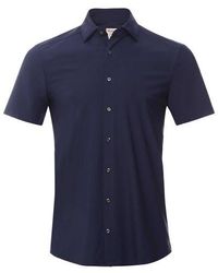 Stenströms - Short Sleeve Jersey Shirt - Lyst