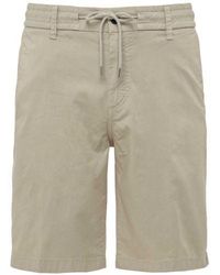 BOSS - Tapered Fit Chino Shorts - Lyst