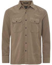 Replay - Corduroy Pocket Shirt - Lyst